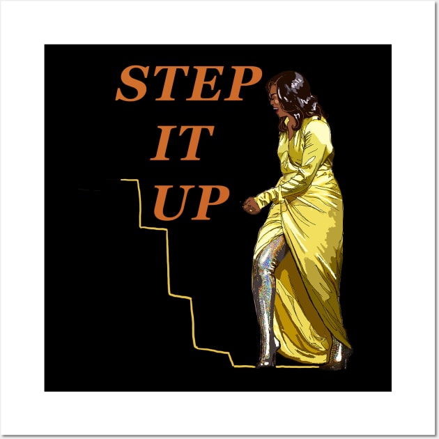 Step it Up Wall Art by SoukainaDreams